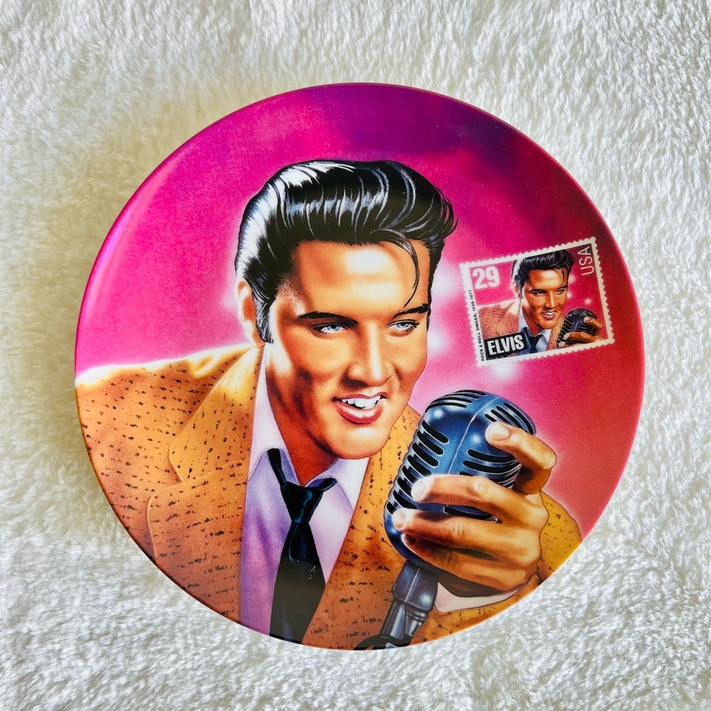 DELPHI The Rock and Roll Legend Elvis Presley Collectable Plate